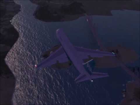 Boeing 747 Very Fast Take Off Hong Kong Intl ( Ija...