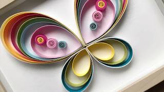 QllArt | Quilling Butterfly | Квиллинг бабочка