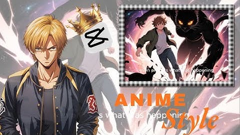 I Made this Anime Style Story Video With Premium Capcut Ai Feature | #ai #capcut #storytime #youtube