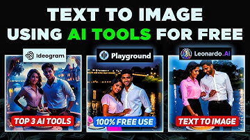 Top 3 TEXT to IMAGE maker Free Ai Tools | text to image generate with ai #texttoimage #ai