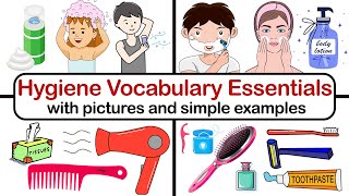 Essential Personal Hygiene Vocabulary for Beginners🧼🧴