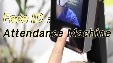 Finger Face ID Attendance Machine