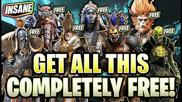 FREE LEGENDARY + 4 INSANE CHAMPS (including DEACON at lvl 1!) | Best Raid Starter Link of ALL-TIME?!