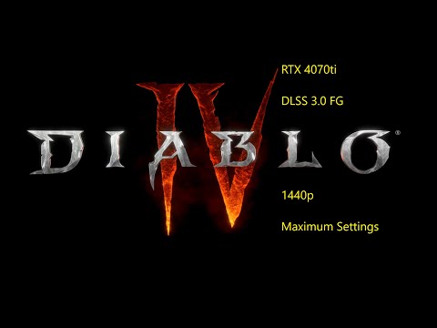 Diablo 4 ( Server Slam ) | DLSS 3.0 FG | RTX 4070ti | i5 13600k | 1440p | Maximum Settings