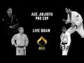 Ace jiujitsu pro cup  live draw