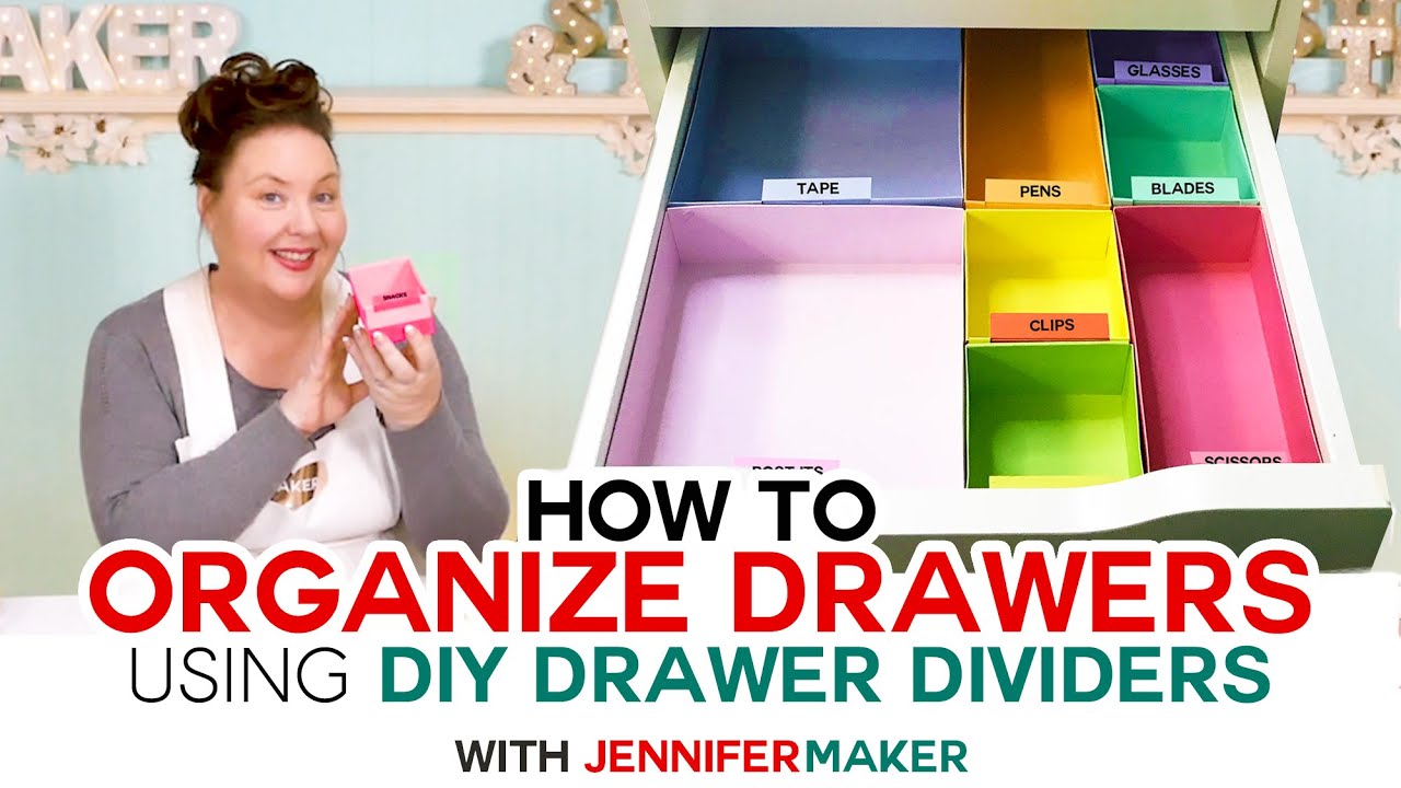 Easy DIY Drawer Dividers (Using What You've Got!) - The Homes I