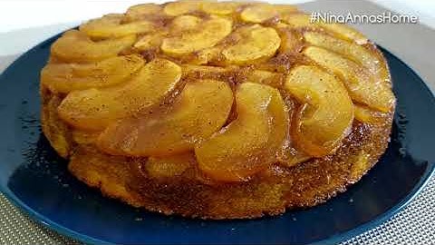 Delicious Apple Upside Down Cake | Bánh táo úp ngược dễ làm SIÊU NGON | Easy Apple Cake Recipe