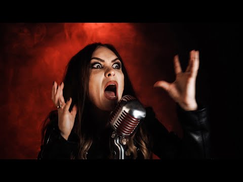 Crystal viper feat. Andy la rocque "welcome home" (king diamond cover // lyric video)