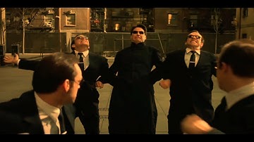 Neo vs Mr. Smith - The Matrix - Reloaded