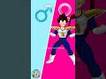 Dragon ball z character in ♀️ Genderswap #shorts #goku #dbz #dbs #dragonball