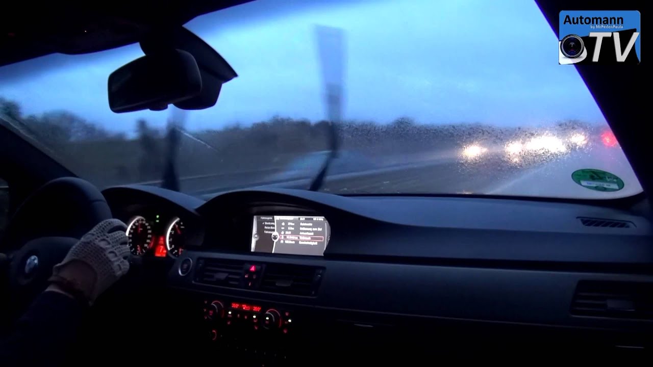 top gun BMW M3 Competition Pack - First Drive in the wet (1080p FULL HD)