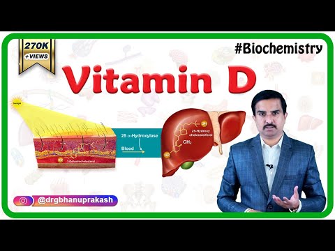 Vitamin D (calciferol): Sources, Synthesis, Metabolism, Functions, Deficiency || #Usmle biochemistry