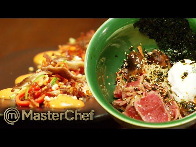 Korean Cuisine Elimination Challenge | MasterChef Australia class=