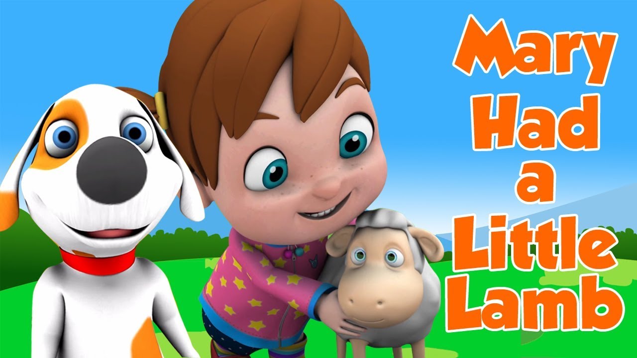 ⁣Mary havde et lille lam | Børns musik | Nursery Rhymes | Little Treehouse | Mary Had A Little Lamb