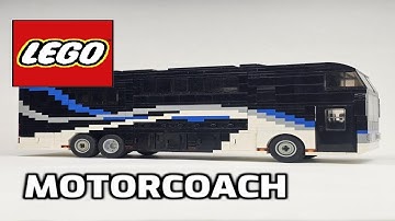 LEGO Class A Motorhome Camper Custom Moc