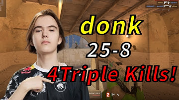 CS2 donk POV Faceit Mirage (25-8) | 24/07/24 #cs2 #demo