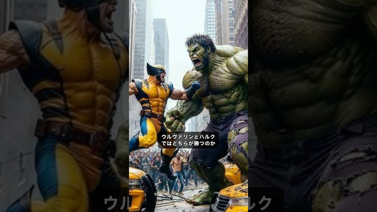 ウルヴァリン対ハルク:勝ったのはどちらだったのか？#marvel #mcu