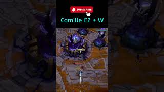 League of legends Camille E2 + W #leagueoflegendstips #camille