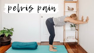 Yoga poses for SPD // Symphysis Pubic Disfunction or Pelvic Girdle Pain