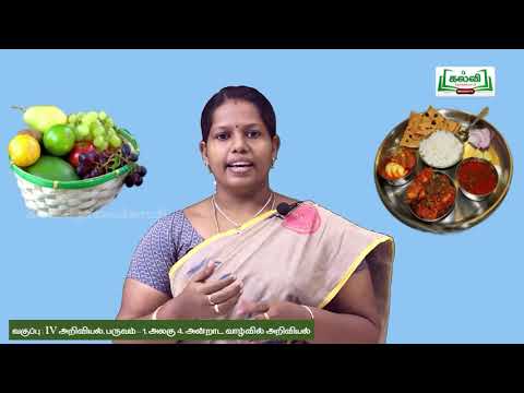 4th Std KALVI TV Video - அறிவியல் | அன்றாட வாழ்வில் அறிவியல்