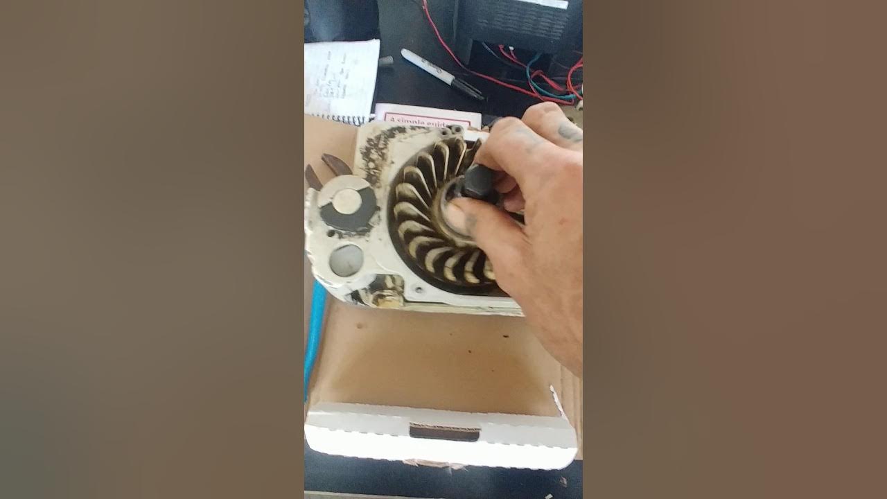 HOW TO PULL FLYWHEEL STIHL MS 460 MAGNUM YouTube