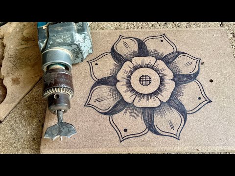 Unleash Your Creativity: Carving Flowers in Wood With a Router Machine