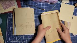 Starting the little vintage butterfly journal