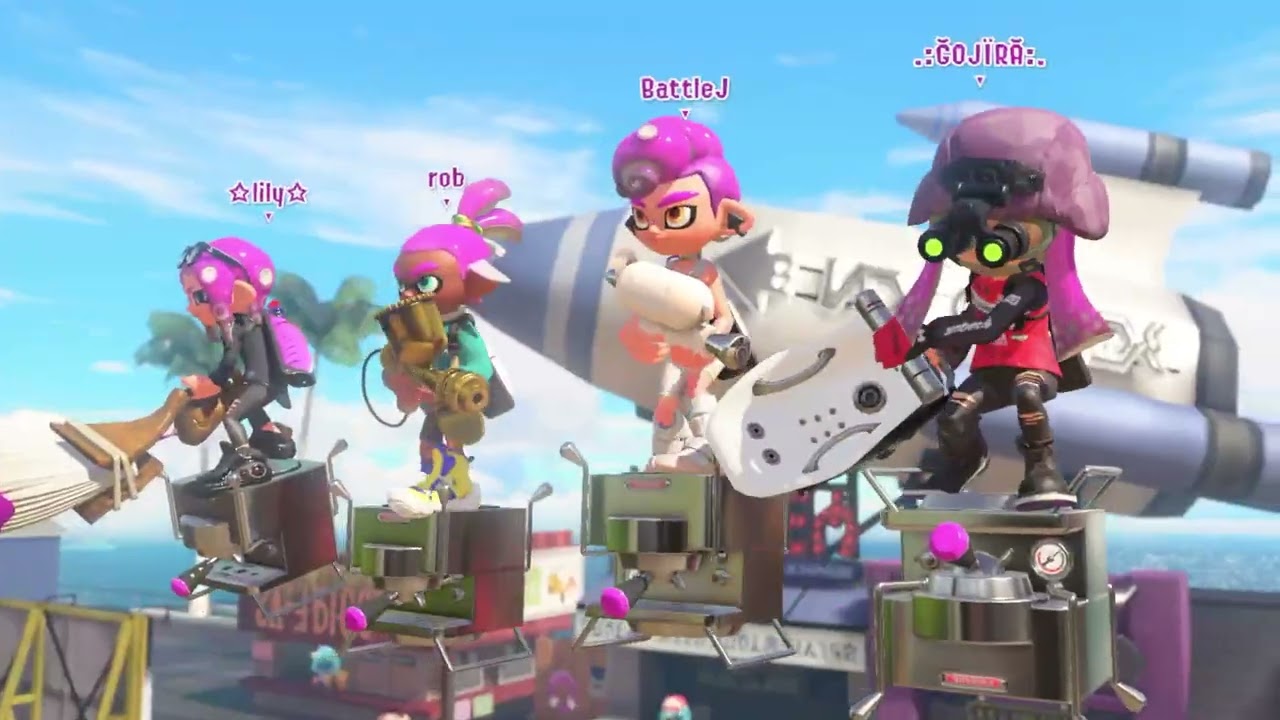 Splatoon 3 more splatting with the wife
