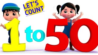 Learn Counting 1 to 50 ll Numbers Counting One to Fifty ll Learn Counting 1- 50 in Hindi & English screenshot 5