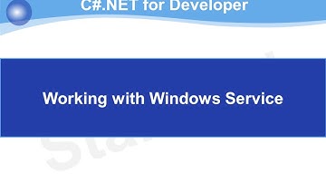 [Stanford] - Học lập trình c# - Sử dụng notifyIcon, timer và windows service trong c#