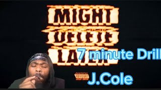 J. Cole ( 7 minute Drill) Reaction