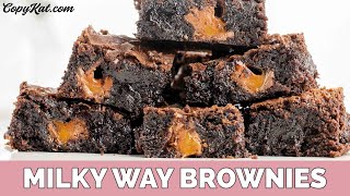 Milky Way Brownies by Stephanie Manley 7,548 views 5 years ago 1 minute, 40 seconds