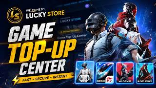 ⚡ Best Game Top Up Website in Sri Lanka? | Lucky Store Tutorial 💥