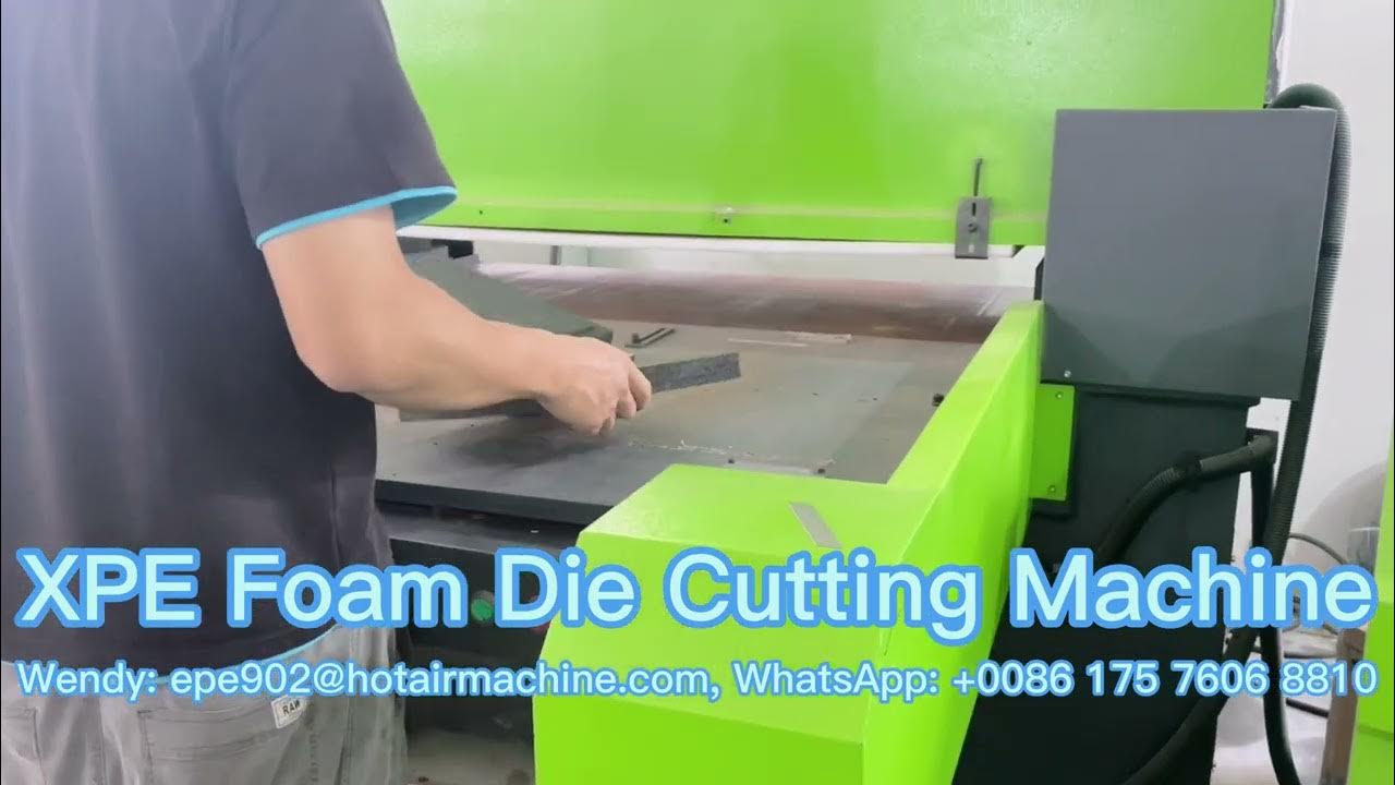 XPE Foam Die Cutting Machine Hydraulic Die Cutter EPE Hole Punching