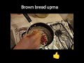 Wheat bread upma||Brown bread breakfast||bread upma