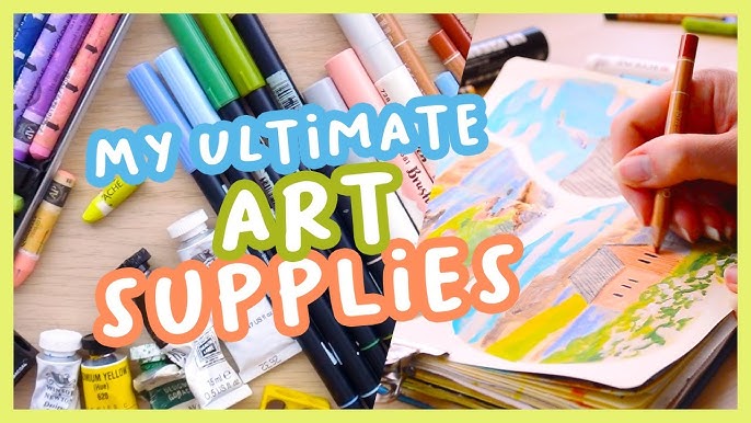 My favourite art supplies to get creative on the go — FRANCISCA