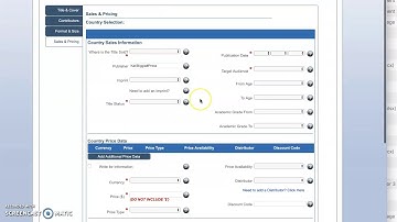 Setting up your account on Bowker and creating your imprint