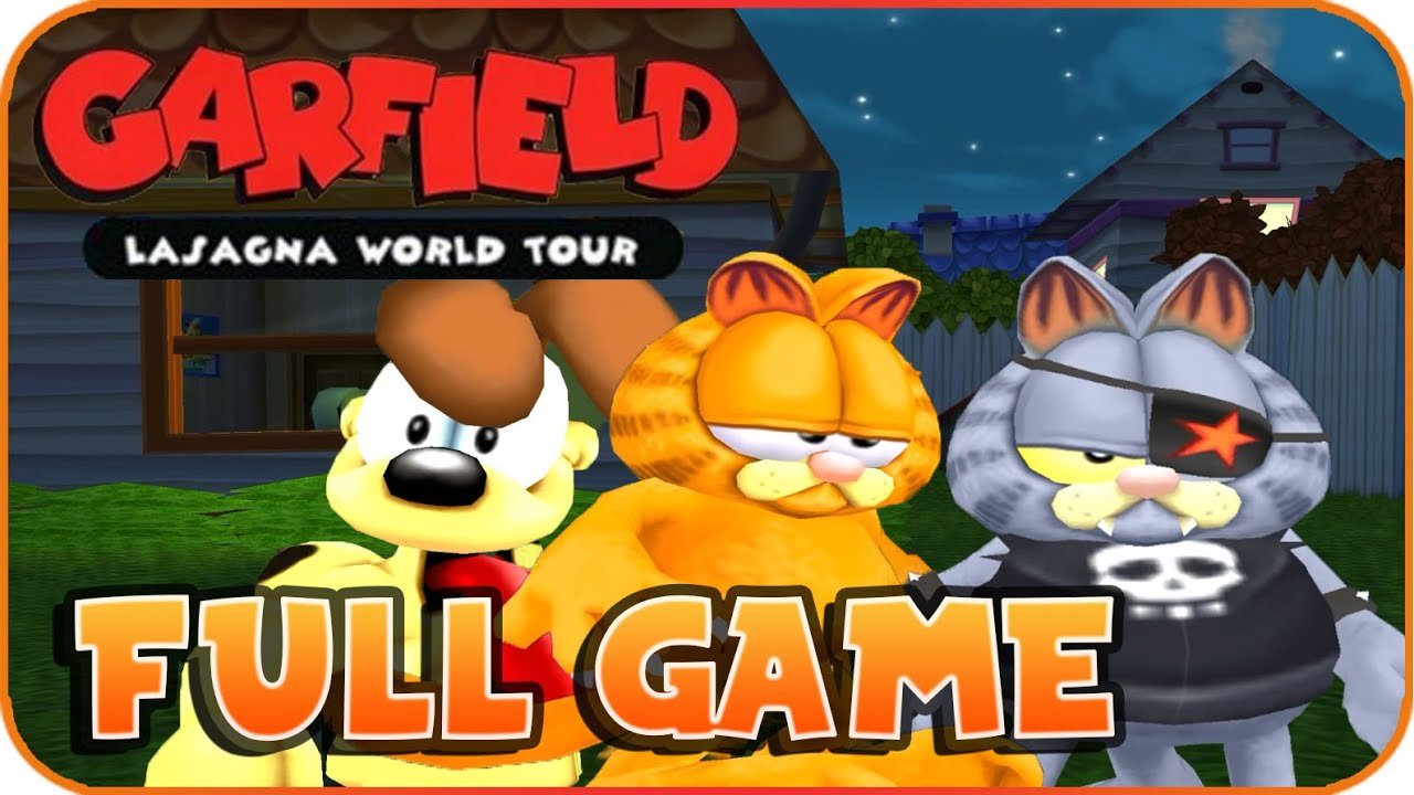 garfield lasagna world tour full game