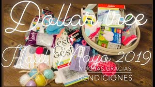 Dollar tree haul May 2019 / Compra de dollar tree Mayo 2019