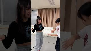 NMB48 池田典愛 板垣心和 不正解だと顔面パイ ＃アイドル ＃fyp