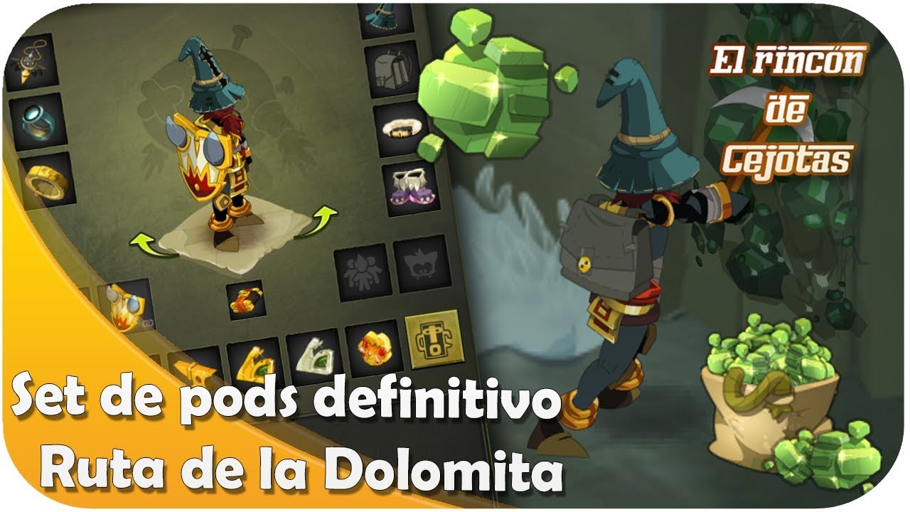 [DOFUS] Ruta de la DOLOMITA y Set definitivo de PODS | RECOLECCIÓN games people play