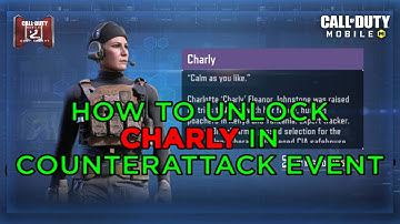 How to Unlock Charly in CODM Counterattack Event | How to unlock operator in counterattack event
