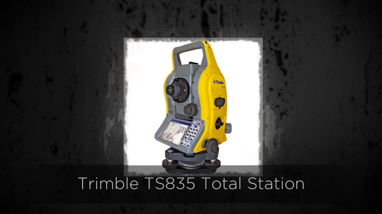 Trimble TS835 Total Station - YouTube