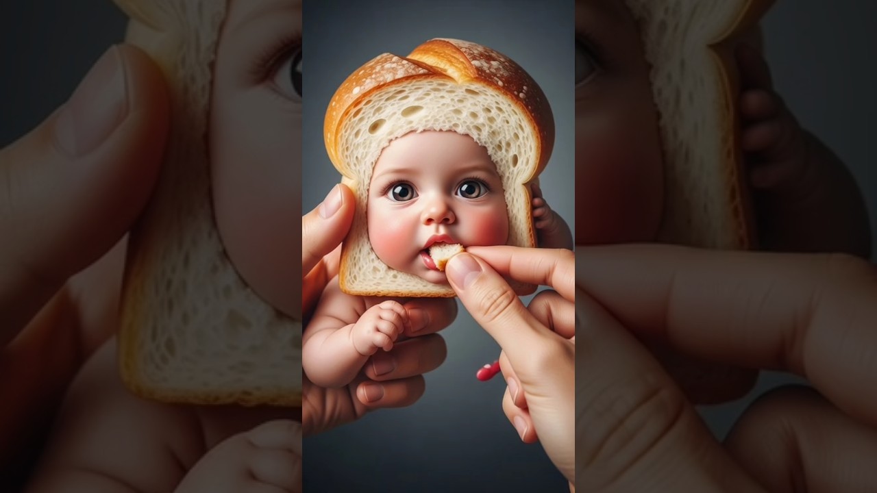 JThis Bread Baby Looks Real 🤯 | AI Art 