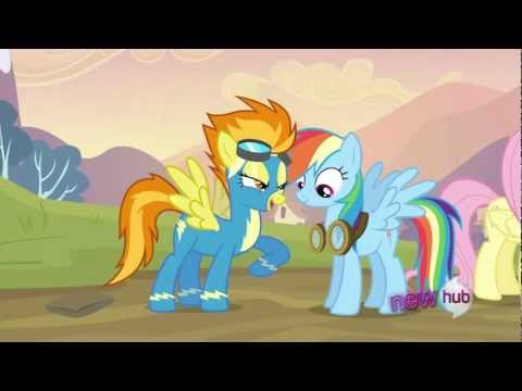 Spitfire - Nice job, Rainbow Dash. You may not have set a new record, but you showed a lot of guts