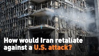 How would Iran retaliate against a U.S. attack?