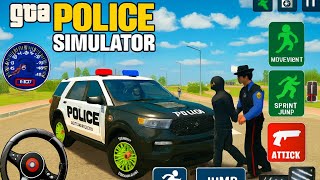 🚔 Makkah Police Car 3D Simulation Game | Real City Chase & Arabic Streets Patrol Gameplay 2025 🌙🚘 screenshot 2