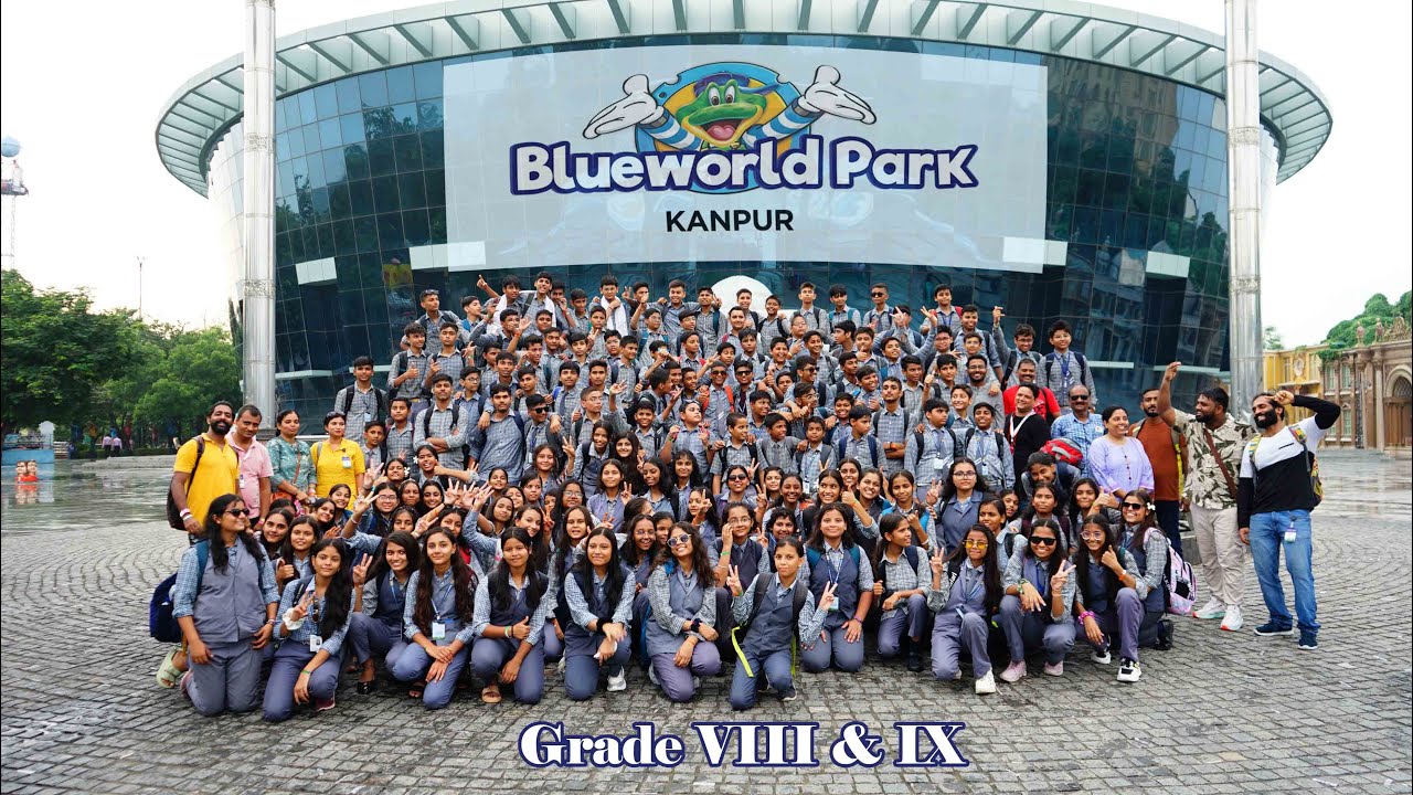 ONE DAY PICNIC TO BLUE WORLD PARK KANPUR - GRADE VIII & IX - ST FRANCIS ACADEMY AURAIYA