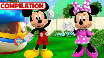 Every Me & Mickey Vlog | Mickey Mouse Compilation | Music, Dance, DIY & Story Time! | @disneyjunior