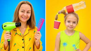 Anabella and Friends create creative hairstyles